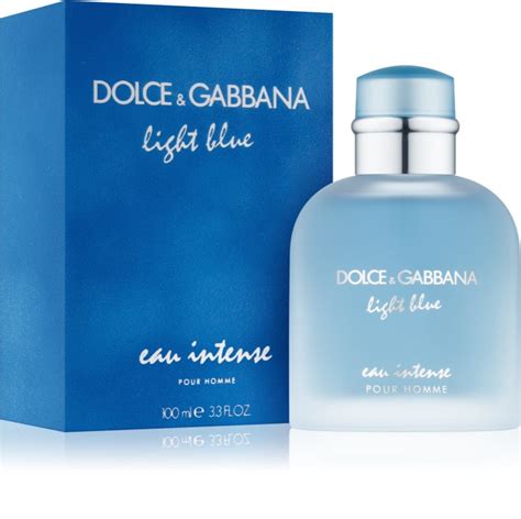 dolce gabbana light blue men intense|d&g light blue eau intense.